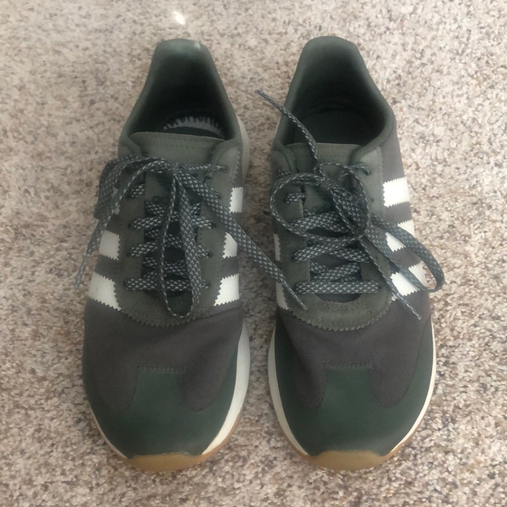 Women’s Adidas Green sneakers size 9